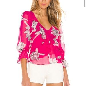 MISA LOS ANGELES lilyanna ruffle top